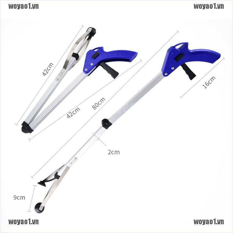 Kẹp Gắp Rác Dài 83cm Có Thể Gấp Gọn Tiện Dụng