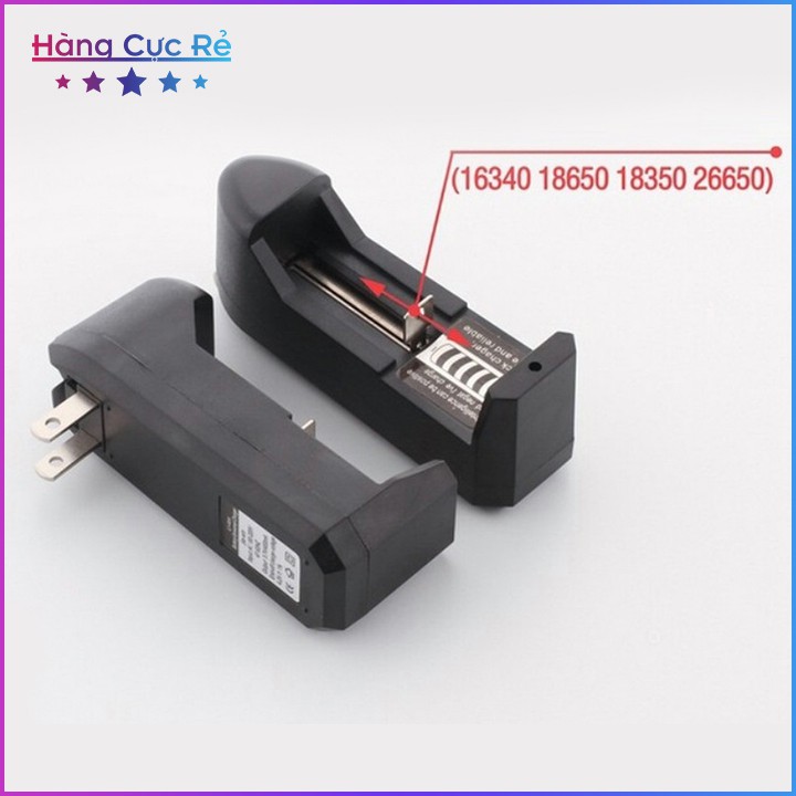 Phụ Kiện thay thế cho Đèn pin siêu sáng T6 Freeship Lẻ pin, bộ sạc, đèn, hộp đựng - Shop Hàng Cực Rẻ