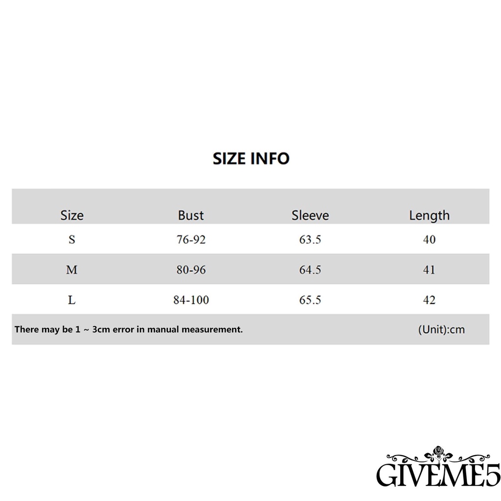 Áo Thun Crop Top GIVEME Tay Dài Cổ Chữ V Màu Trơn Thời Trang Hè Thu Cho Nữ