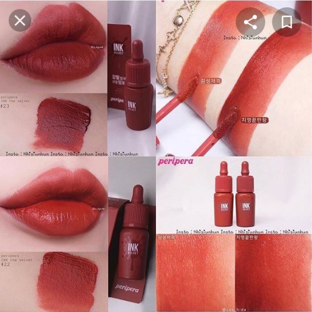 (Auth 100%) son ink màu 23 đỏ nâu cực mướt và tôn da | BigBuy360 - bigbuy360.vn