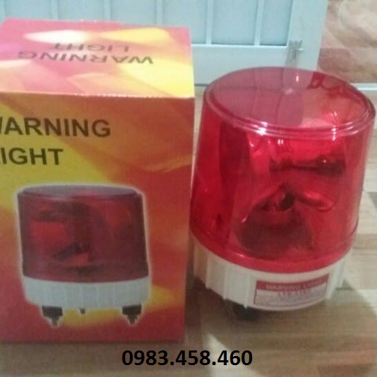 đèn xoay cảnh báo 1181 ( màu đỏ- 12V)
