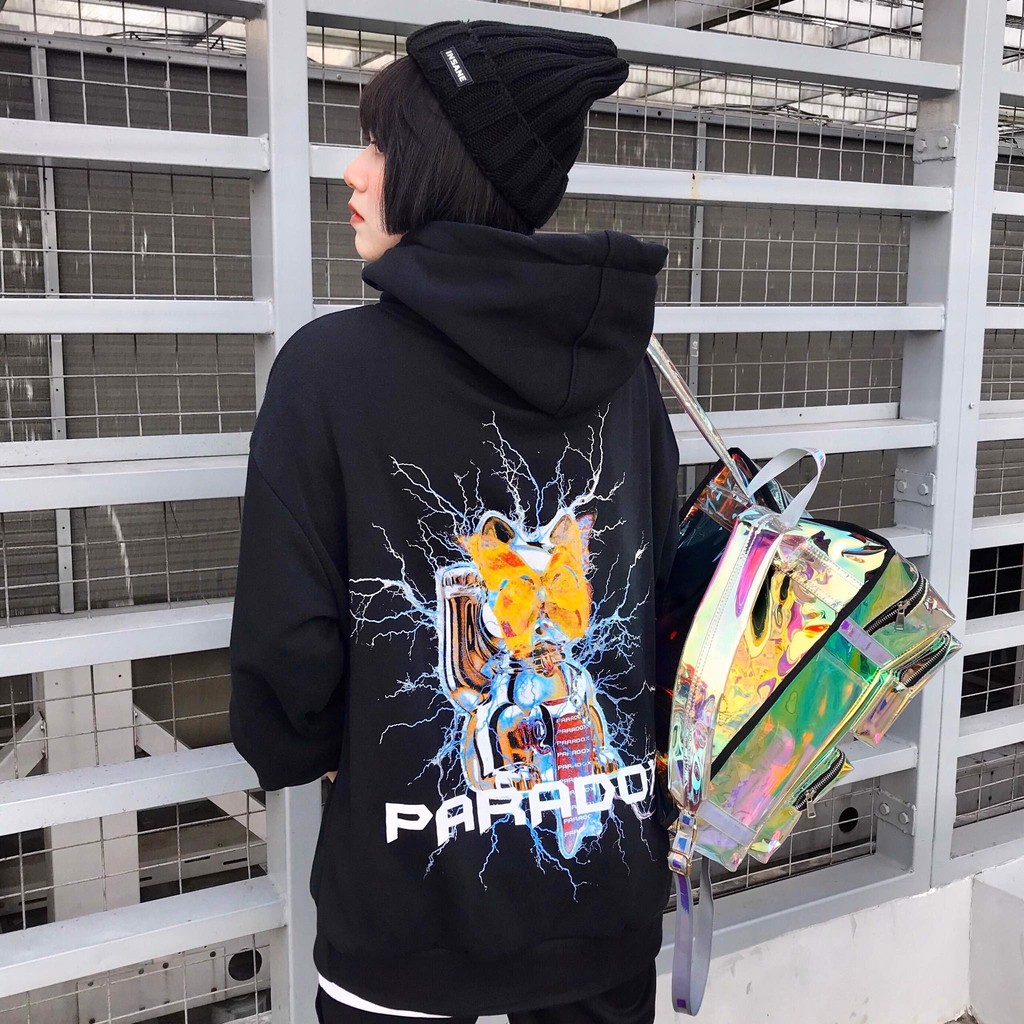 Balo Paradox 'PSYCHICS' HOLOGRAM BACKPACK (Black-Wording)