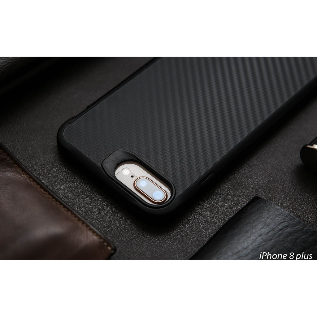 Iphone 6/7/8/Plus- Ốp Lưng Chống Shock Vân Carbon chính hãng Yesido Cao Cấp