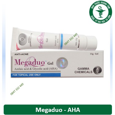 ✅[Chính Hãng] MEGADUO Gel 15g - Bản AHA và Plus Retinal 1.0 - Giảm Mụn Thâm, Trứng Cá, Dưỡng Da - New