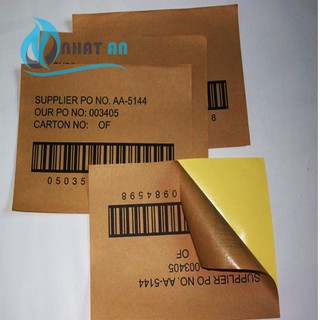 Giấy decal da bò khổ A4