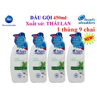 Dầu gội head bạc hà 370ml thái lan