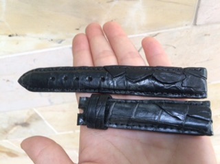 Dây Đồng Hồ Da Đà Điểu Size 18/16
