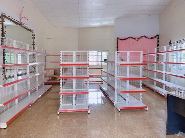 Kệ sắt để hàng siêu thị tại Hải Dương