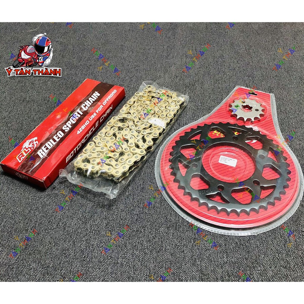 nhông sên Đĩa redleo exciter 150 14T-42T MS8874