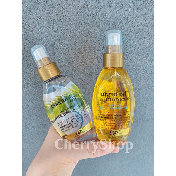 Tinh dầu dưỡng dành cho tóc khô OGX Renewing Argan Oil of Morocco Penetrating Oil (100ml) | WebRaoVat - webraovat.net.vn