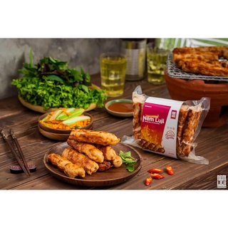 Nem lụi Luji gói 500gr (10c) - làm topping các món cuốn, nướng ăn cùng cơm,...