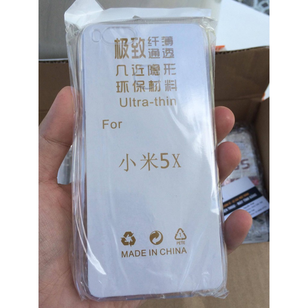 ỐP DẺO TRONG SUỐT XIAOMI MI 5X (MI A1)