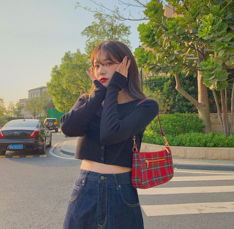 Áo Cardigan Dệt Kim Dáng Ôm Kiểu Hàn Quốc Xinh Xắn Cho Nữ | BigBuy360 - bigbuy360.vn