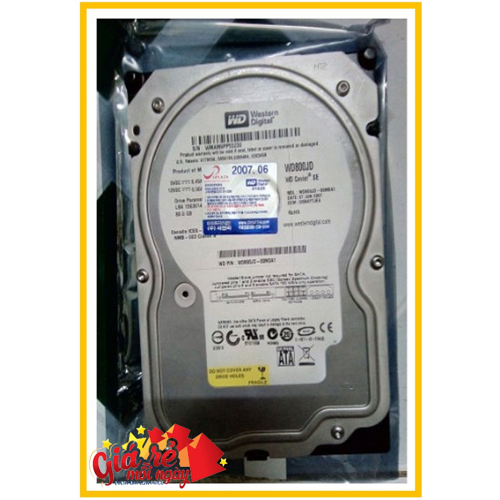 Ổ cứng HDD 80GB 160GB 250GB SATA cho máy tính, Đầu Camera, đầu ghi hình, karaoke