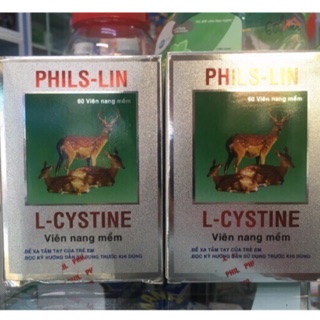Viên uống giúp đẹp da ,tóc ,móng L -Cystine hộp 60 viên