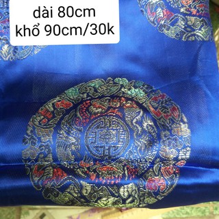 Vải Gấm thượng hải , khổ 90cm.