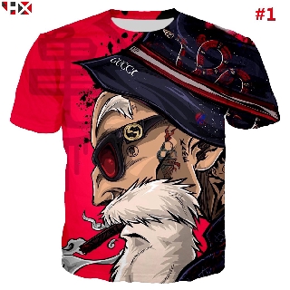 Anime Dragon Ball Master Roshi Men T-Shirts