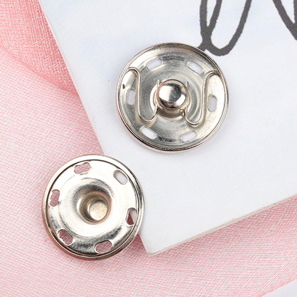 Nút bấm ẩn cài áo khoác da len bằng kim loại JT70