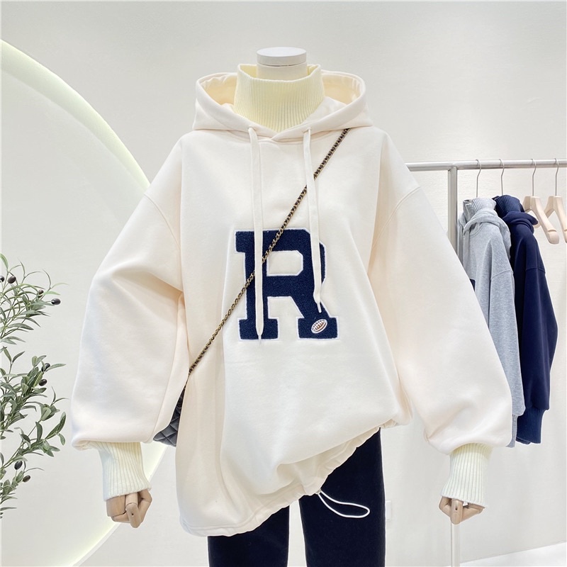 Áo hoodie nỉ bông Nam Nữ R M605