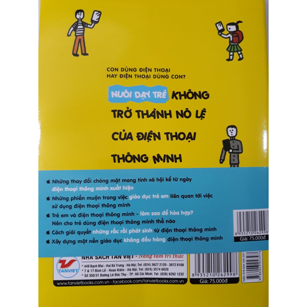 Sách - Nuôi Dạy Trẻ Không Trở Thành Nô Lệ Của Điện Thoại Thông Minh Sách Dạy Con Khỏe Mạnh Sách Kỹ Năng Cho Trẻ