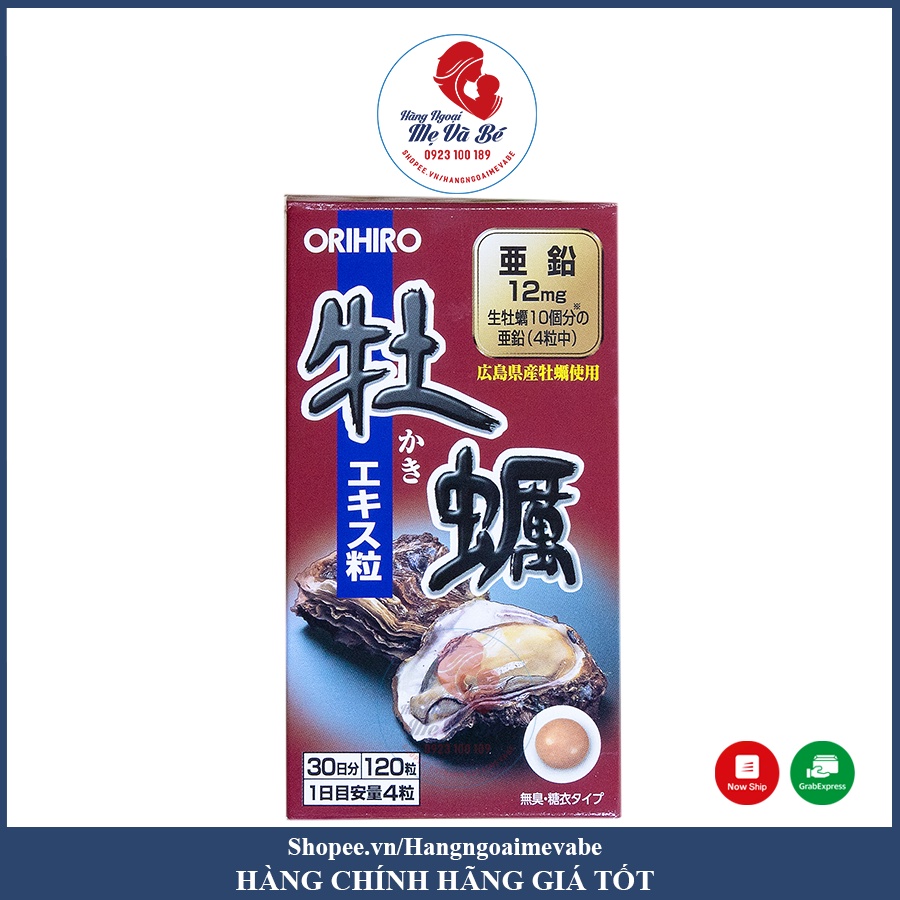 Tinh Chất Hàu Oyster Orihiro Nhật Bản [Date 4/2023]