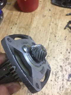 Roto máy mài Hitachi 14v( có than)