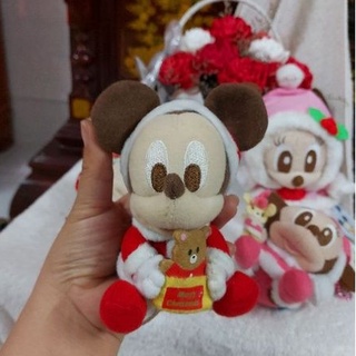 cặp chuột mickey mặc đồ noel size nhỏ
