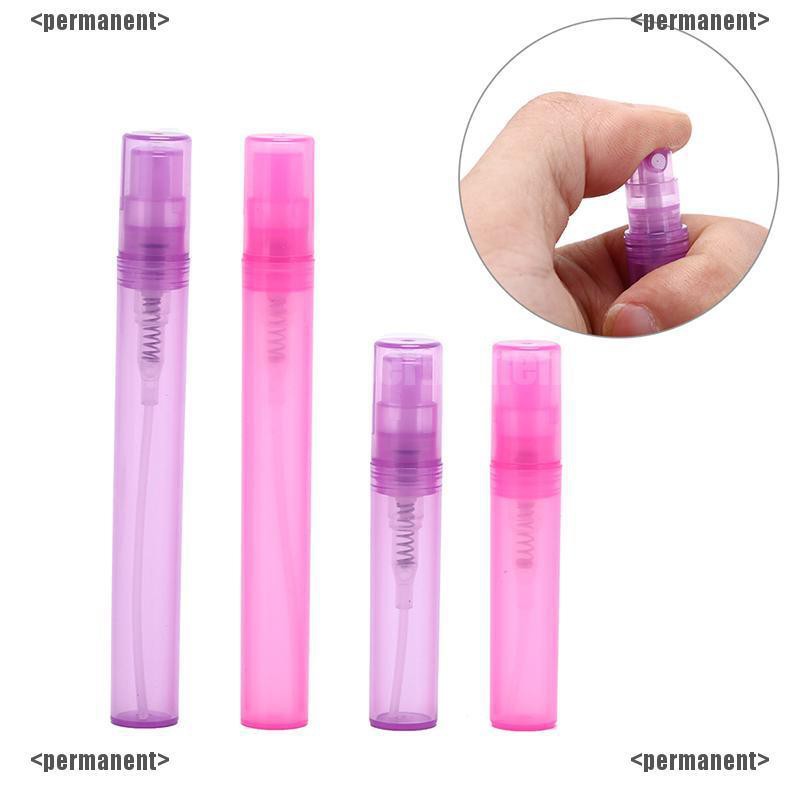 (Hàng Mới Về) Chai Nhựa Rỗng Dạng Xịt Mini 3 / 5ml Dùng Chiết Nước Hoa Khi Đi Du Lịch