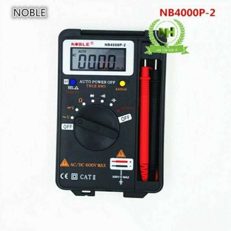Đồng hồ đo điện vạn năng NOBEL NB4000P-2 Đo Tụ và Tần số