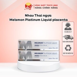 Nhau Thai ngựa Melsmon Platinum Liquid placenta ( Hàng Chính Hãng )