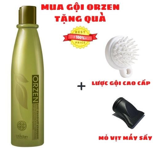 Dầu gội làm sạch gàu, vảy nến Orzen Anti-Dandruff Shampoo 320ml Hàn Quốc