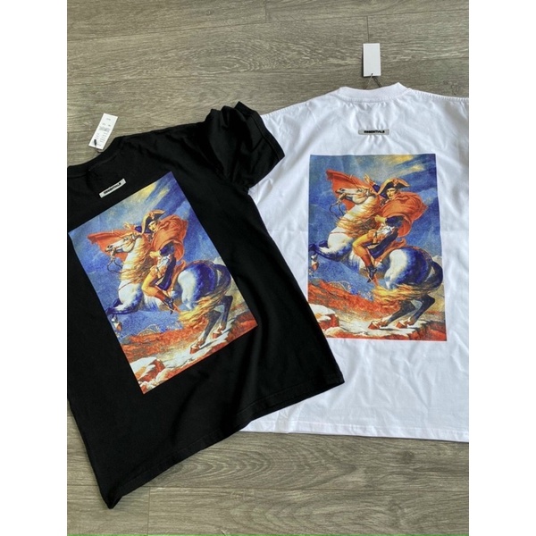 Áo thun ESSENTIALS cưỡi ngựa Hogoto shop , Áo thun unisex nam nữ form rộng oversize chất liệu 100% Cotton