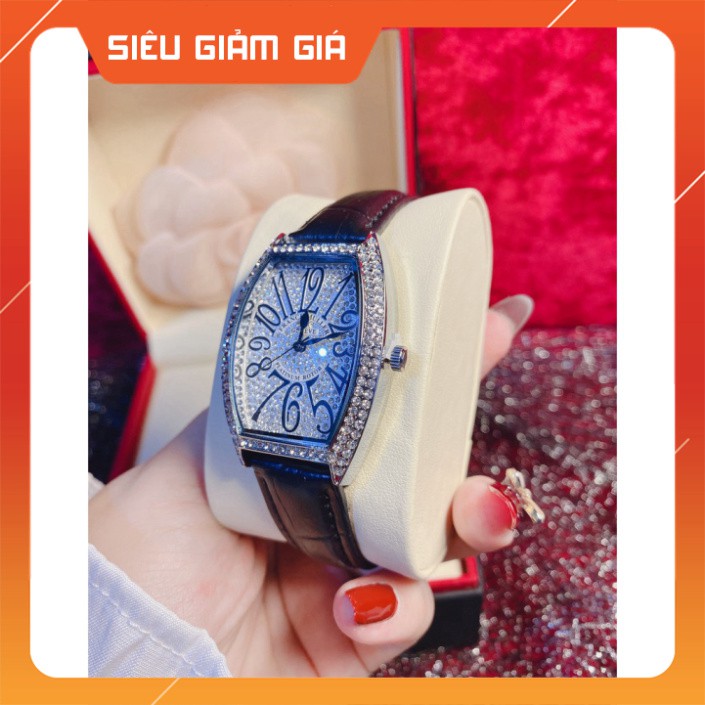 [Siêu Phẩm] [HOT HOT] Đồng hồ nữ Franr full đá, dây da cao cấp | BigBuy360 - bigbuy360.vn