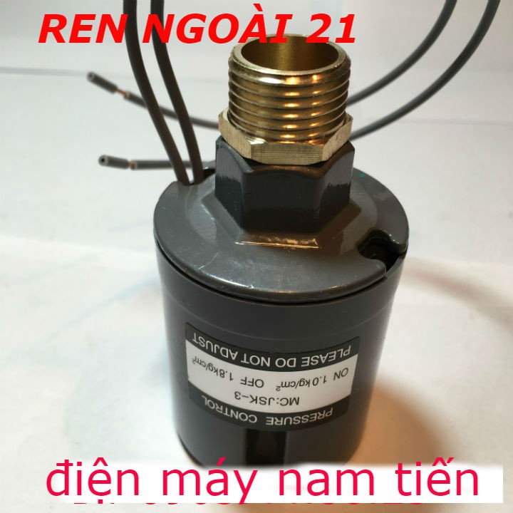 RƠ LE MÁY BƠM TĂNG ÁP REN NGOÀI 21