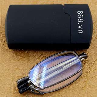 Gọng kính xếp 868 màu xám