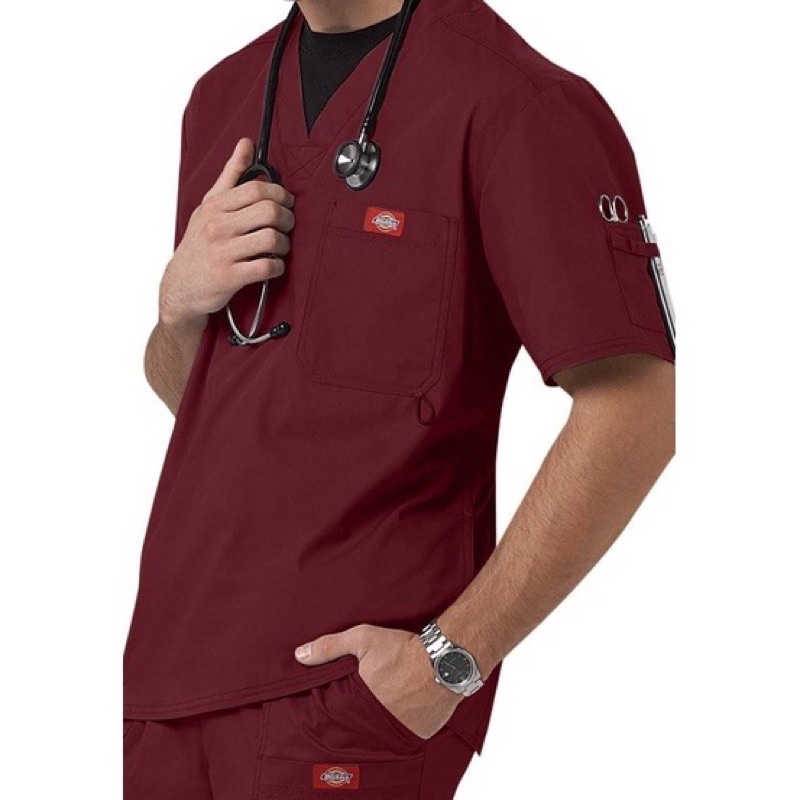 Scrubs Men's Special V-neck , đồng phục y tế, điều dưỡng, bác sĩ, spa - Chất vải Kaki Lụa Cao Cấp