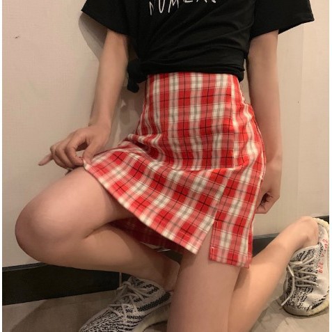 Chân váy chữ A kẻ caro nhiều màu 3 size kẻ | BigBuy360 - bigbuy360.vn