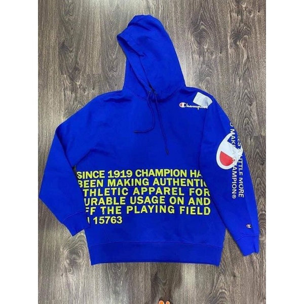 Áo nỉ hoodie Champion Mens Super Fleece 2.0 Behind The Label kỷ niêm 100 năm S5420G  042019  550287