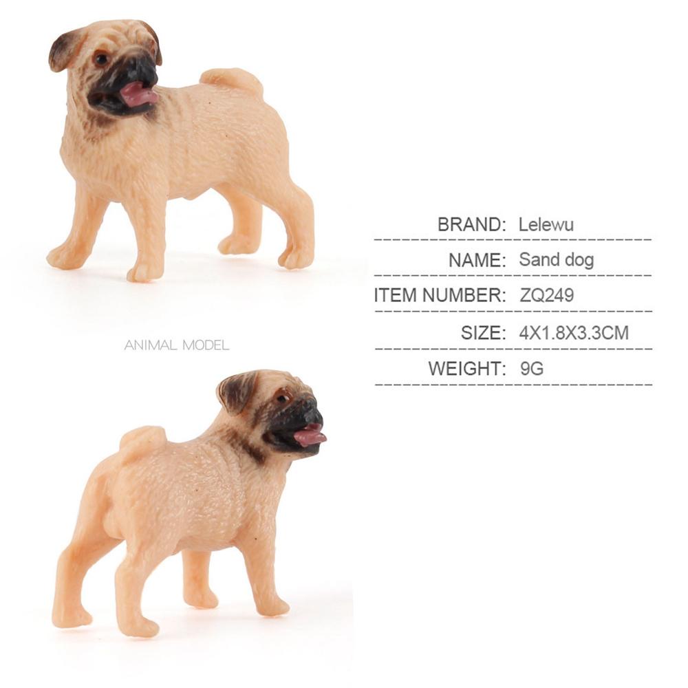 Mô Hình Chú Chó Pug ZAIJIE24 Độc Đáo Sống Động