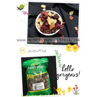 100gr Trái cây hỗn hợp sấy khô