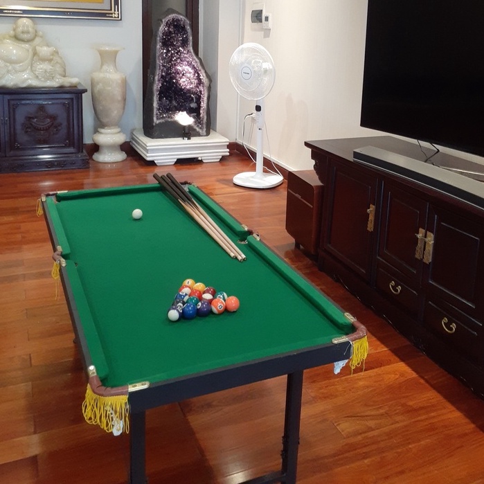 Bàn Bida Cho Trẻ Em M-2458✅ Bộ Bàn Bida Cao Cấp Dành Cho Bé 🔥Tặng Kèm Gậy + Bóng