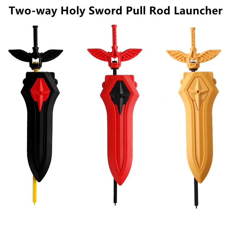 Con Quay Đồ Chơi Beyblade Hai Chiều Kéo Dây Trái Phải Tùy Chỉnh Cho Trẻ Em