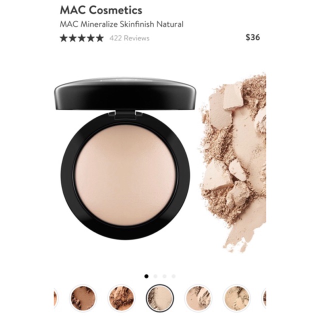 MAC - Phấn Phủ Khoáng MAC Mineralize Skinfinish Natural 10g