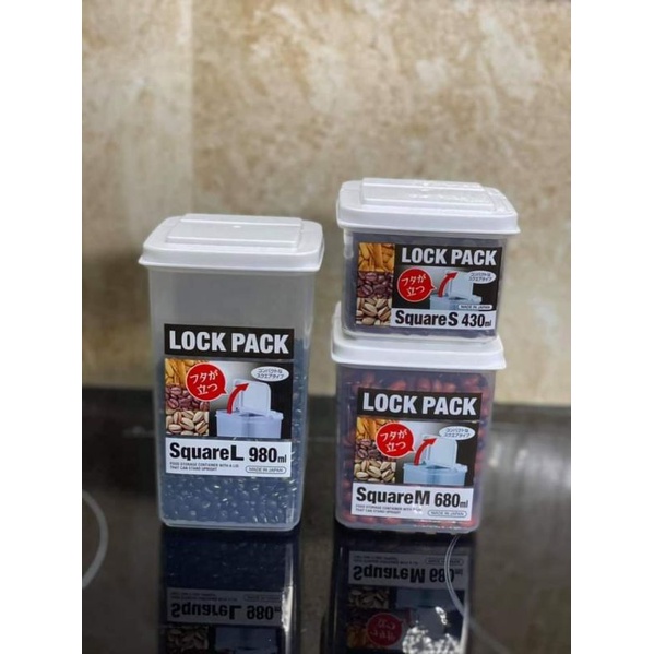 Hộp nhựa Lock Pack Nhật Bản