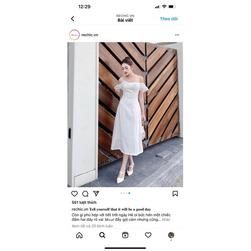 Pass đầm Rechic đi tiệc