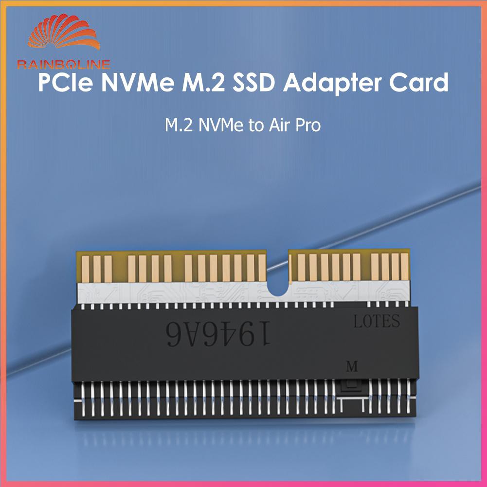 Bộ Chuyển Đổi M.2 Nvme Pcie Ssd Sang Laptop Cho Apple Macbook Air Pro Pci-E X4 2280