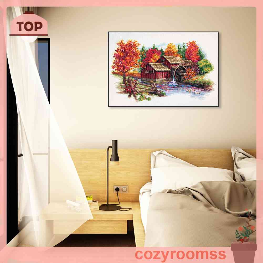Toàn Bộ Bộ Tranh Thêu Chữ Thập 3 Sợi Cotton 11CT