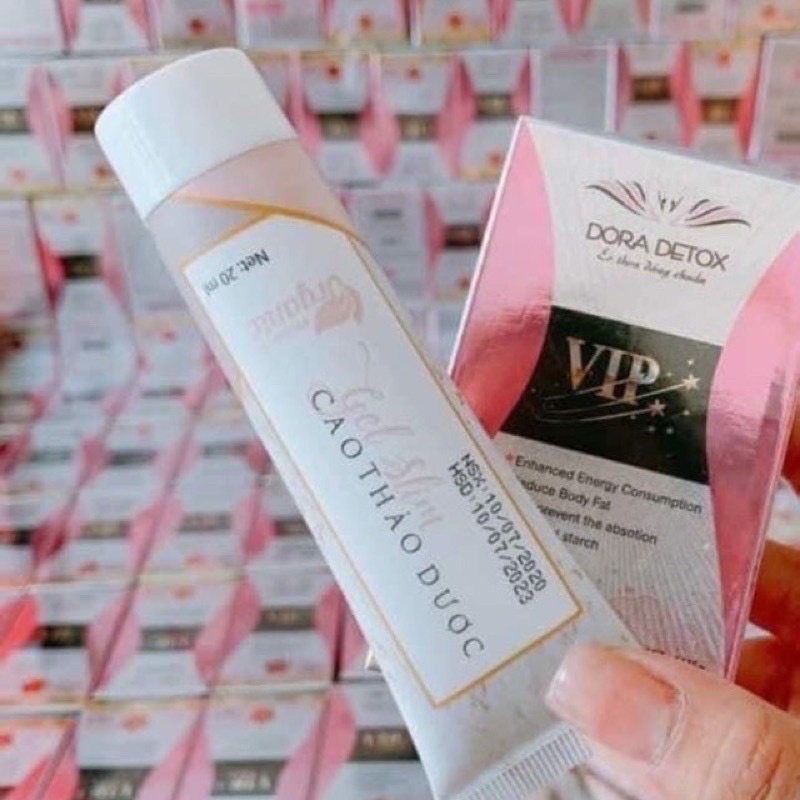 (Chính hãng) DETOX DORA GIẢM CÂN ĐẸP DA, TẶNG KÈM CAO THẢO DƯỢC