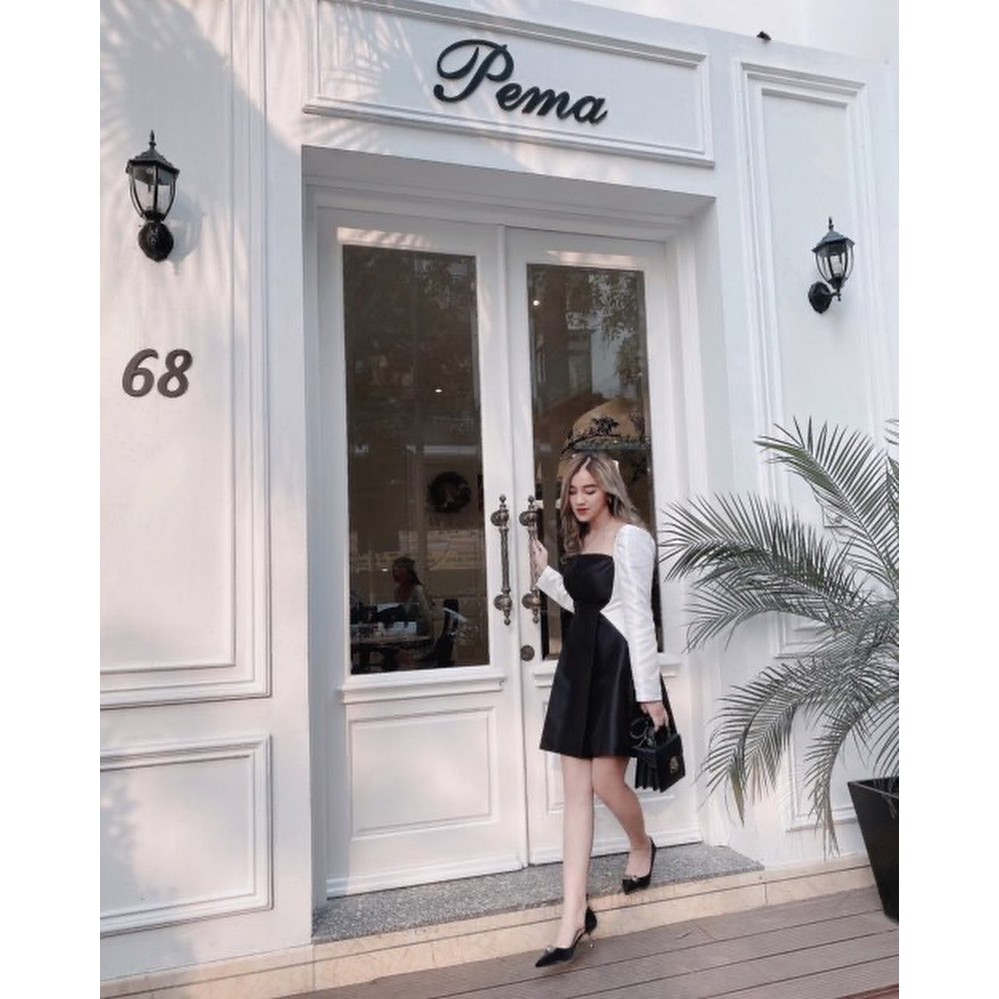 Modesty - Váy pha eo Roseline Dress