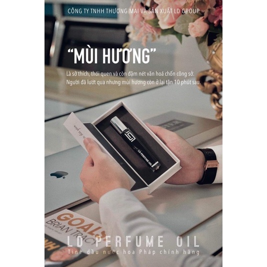 Tinh Dầu Nước Hoa mini - Pháp